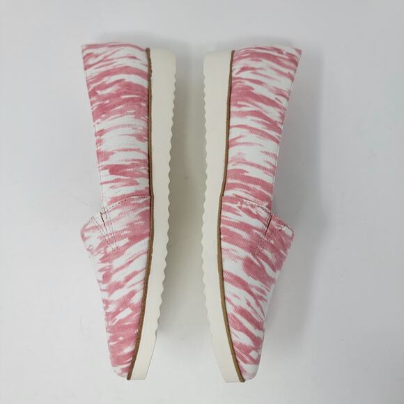 LifeStride Bloom Slip On Shoe Womens 8M True Blush Pink White Textuted Fabric - Picture 7 of 14